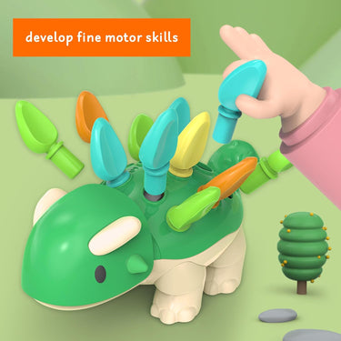 DinoMinds | Juego Sensorial Montessori - Juguete Educativo para Niños Pequeños